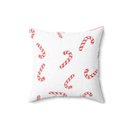 Mini Peppermint Candy CanesSquare Pillow