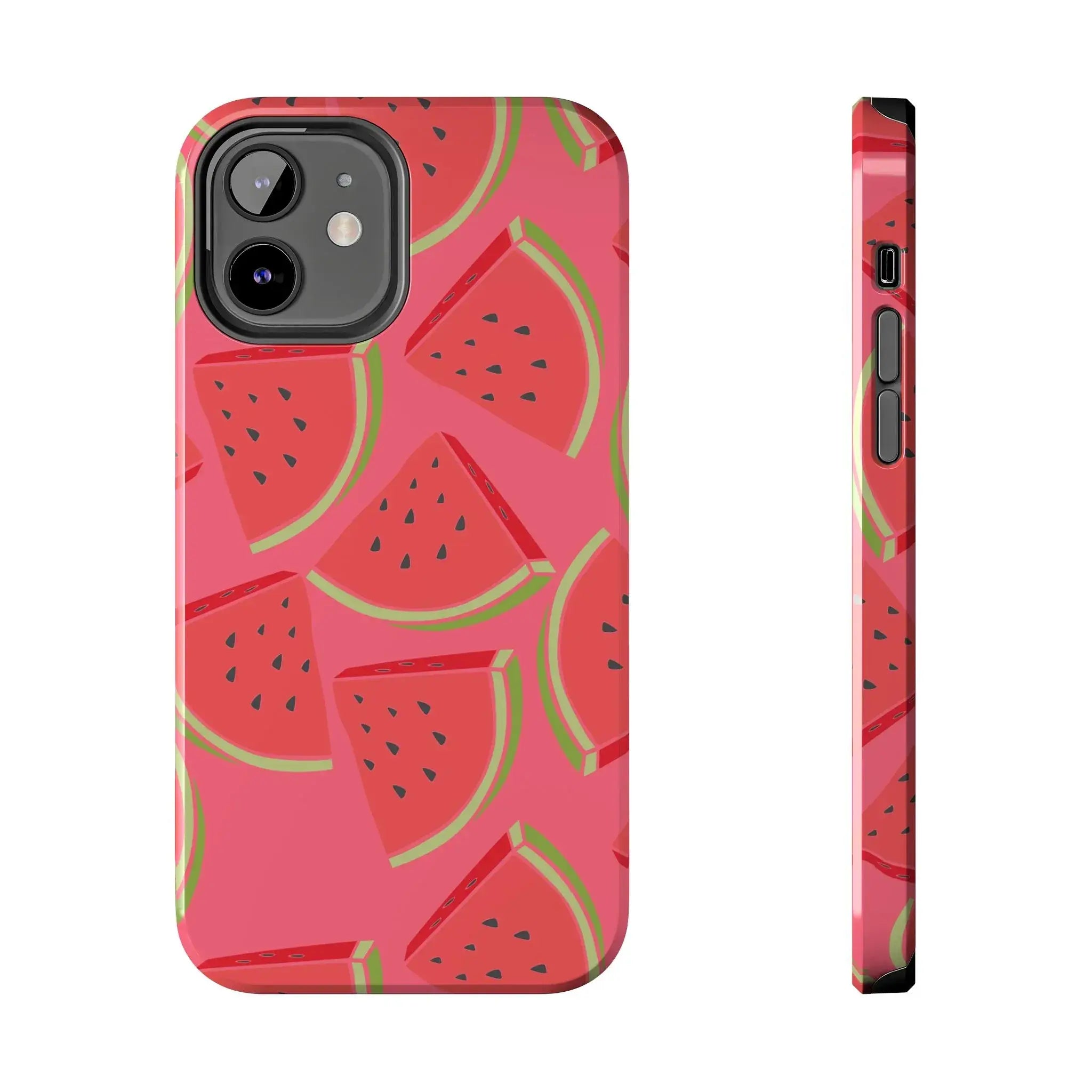 Watermelon Slices Phone Case (Apple & Android) - Pink Sweetheart