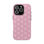 Infinite Pink Hearts Phone Case (Apple & Android)