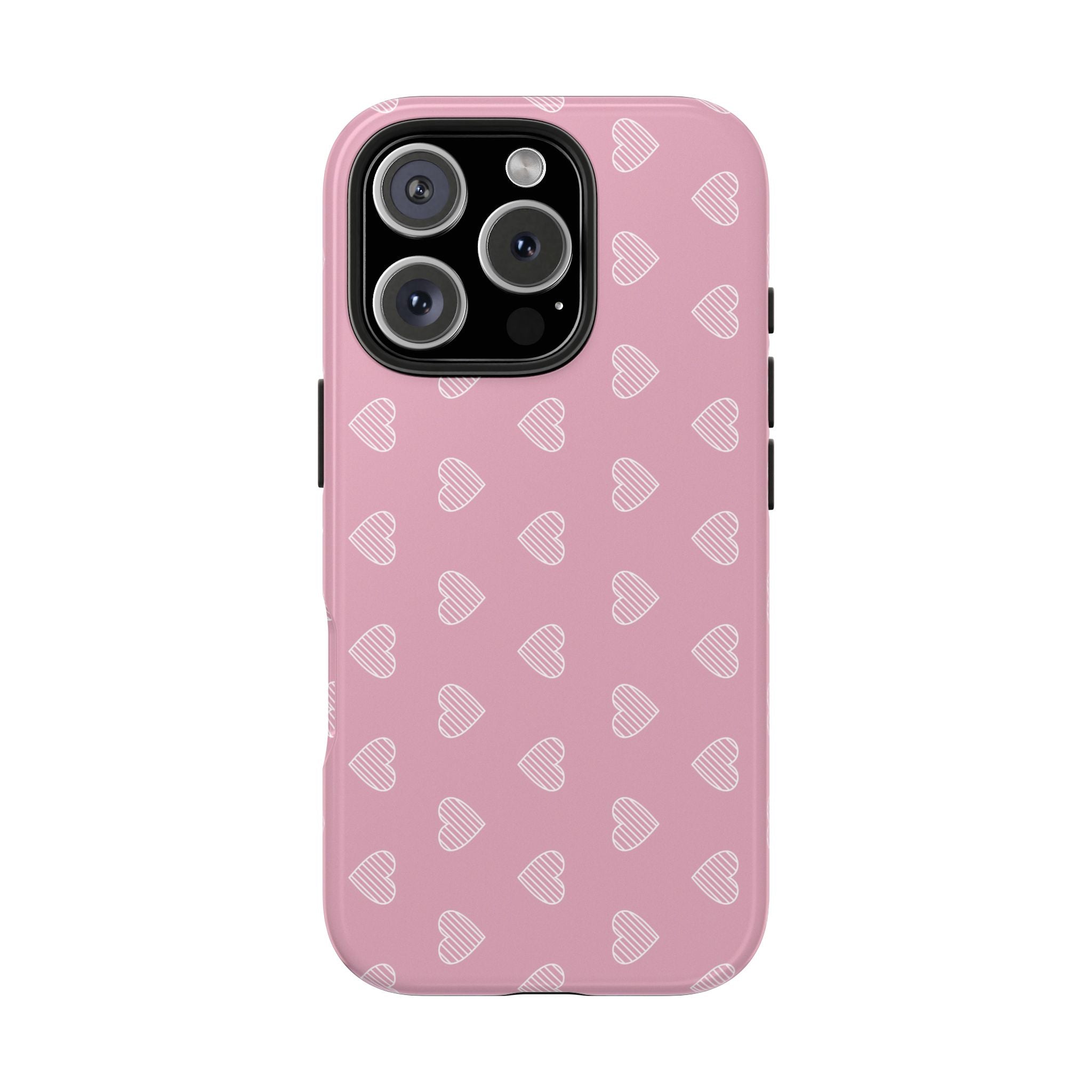 Infinite Pink Hearts Phone Case (Apple & Android)