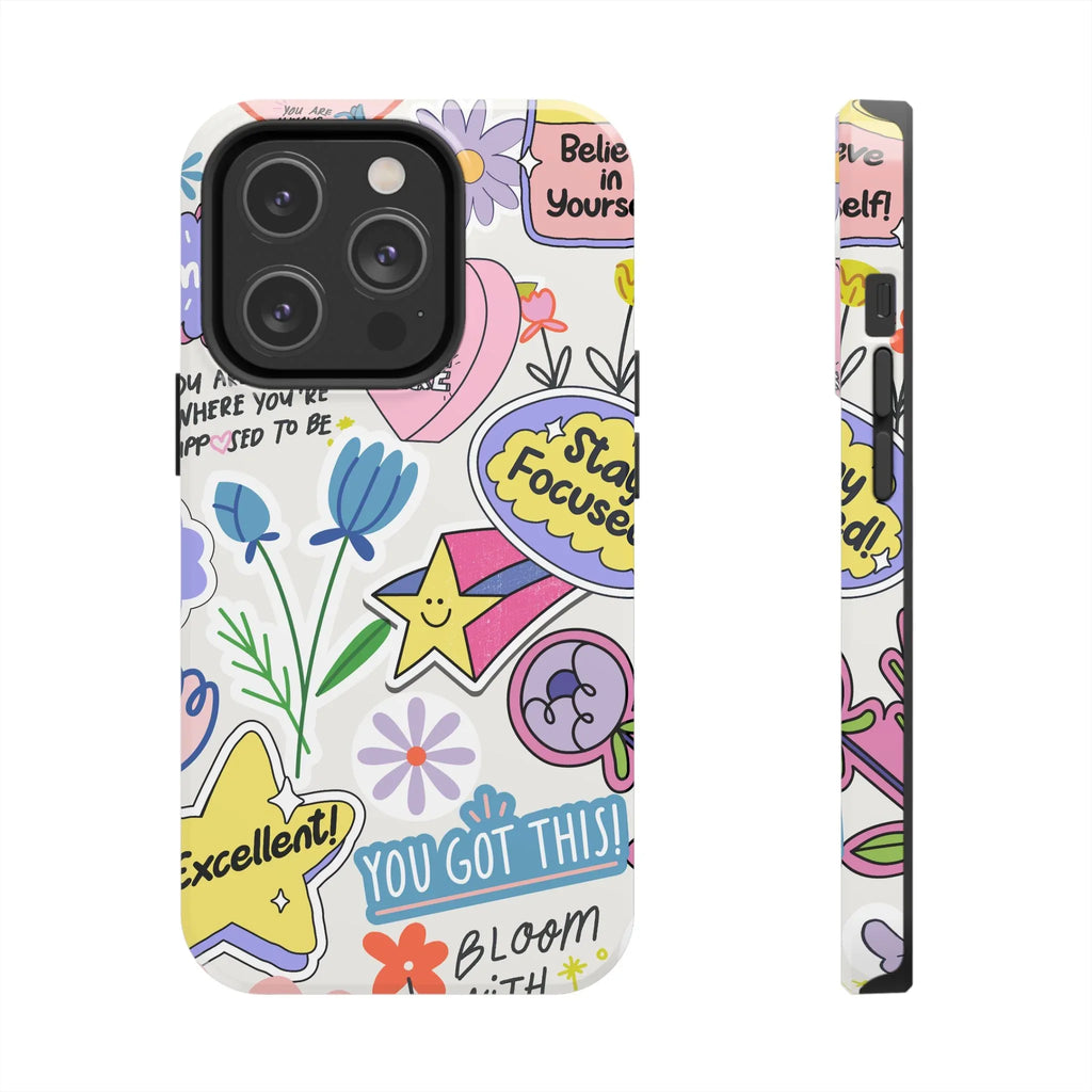 Motivational Phone Case (Apple & Android) - Pink Sweetheart