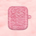 Pink Shag Rug AirPod Case