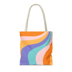 Groovy Psychedelic Splash Tote Bag