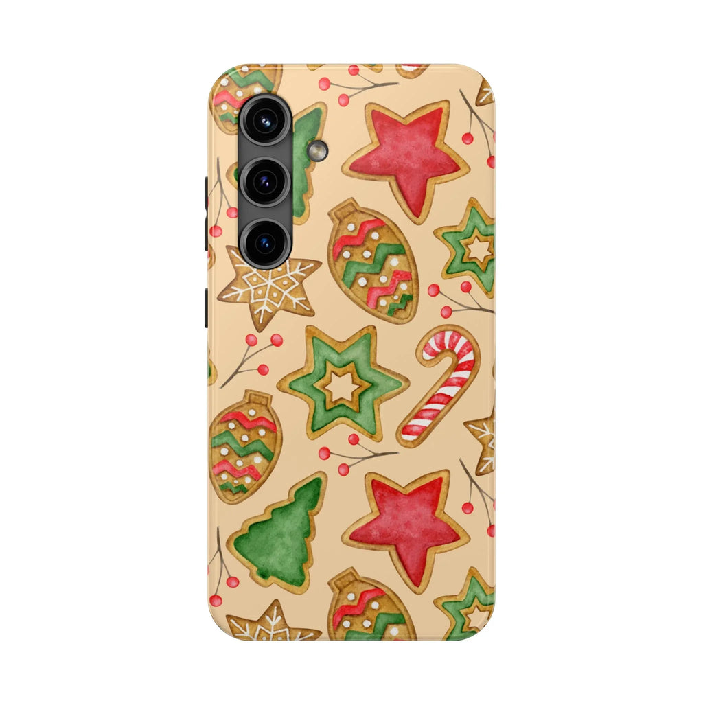 Xmas Holiday Cheer Phone Case (Apple & Android) - Pink Sweetheart