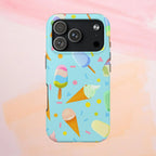 Ice Cream Festival Phone Case (Apple & Android) - Pink Sweetheart