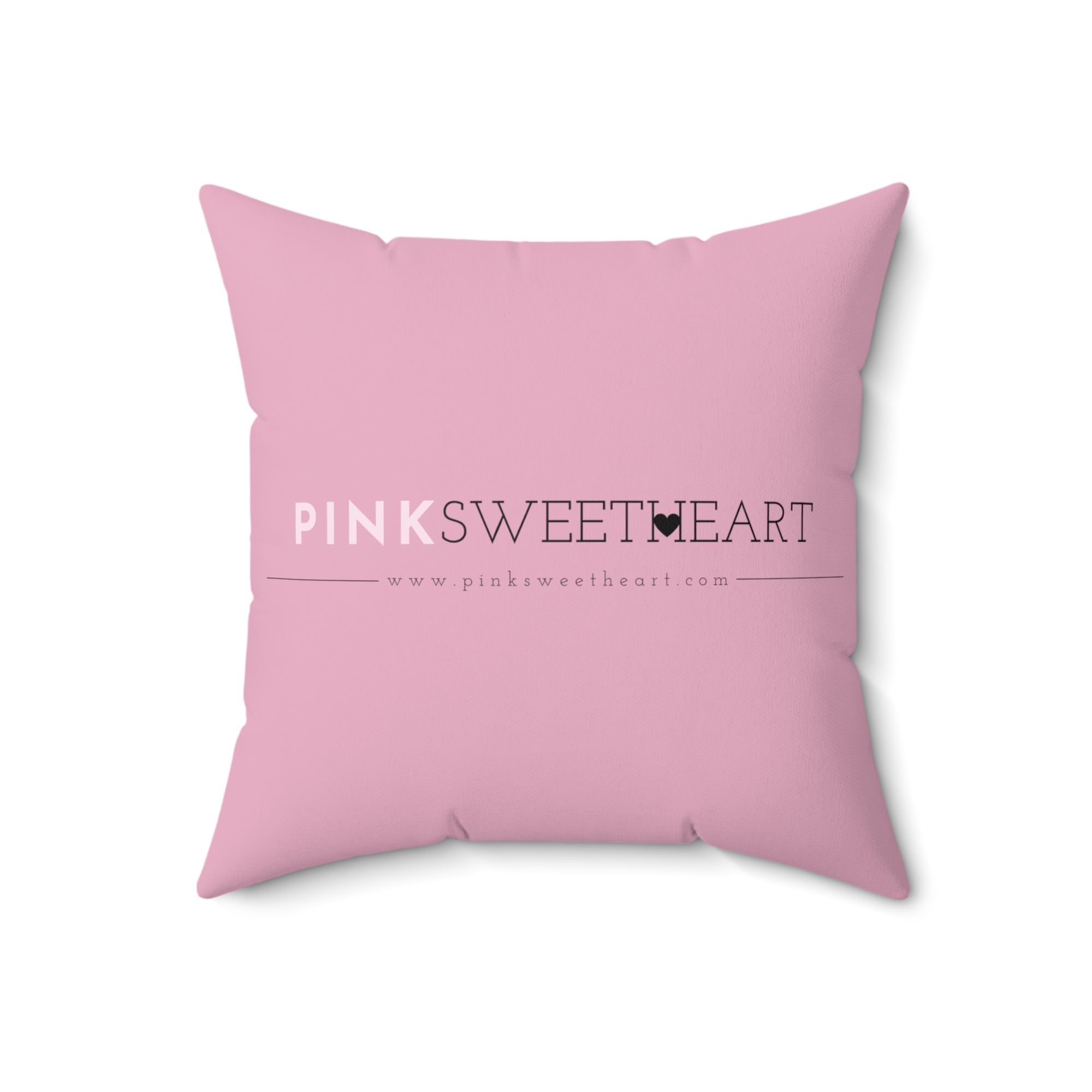 Pink Sweetheart Square Pillow