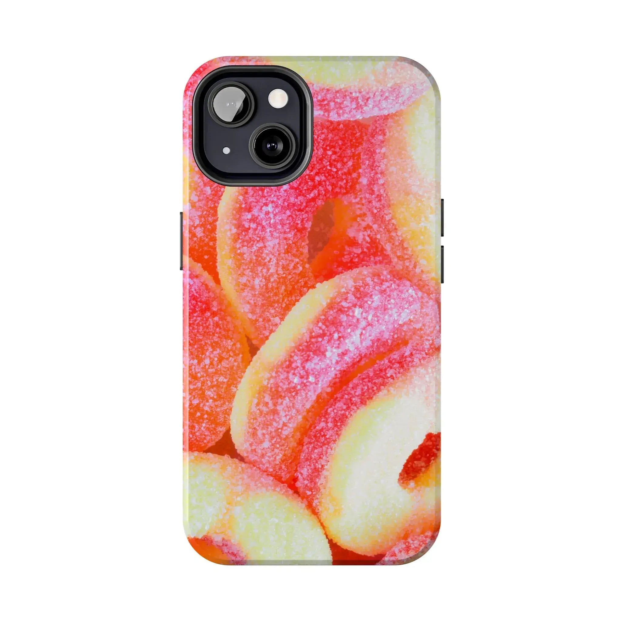 Sour Peach Ringz Phone Case (Apple & Android) - Pink Sweetheart