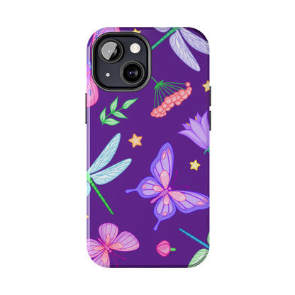 Purple Majestic Butterfly Phone Case