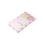 Pink Balloon Puppy Sticky Note Pad