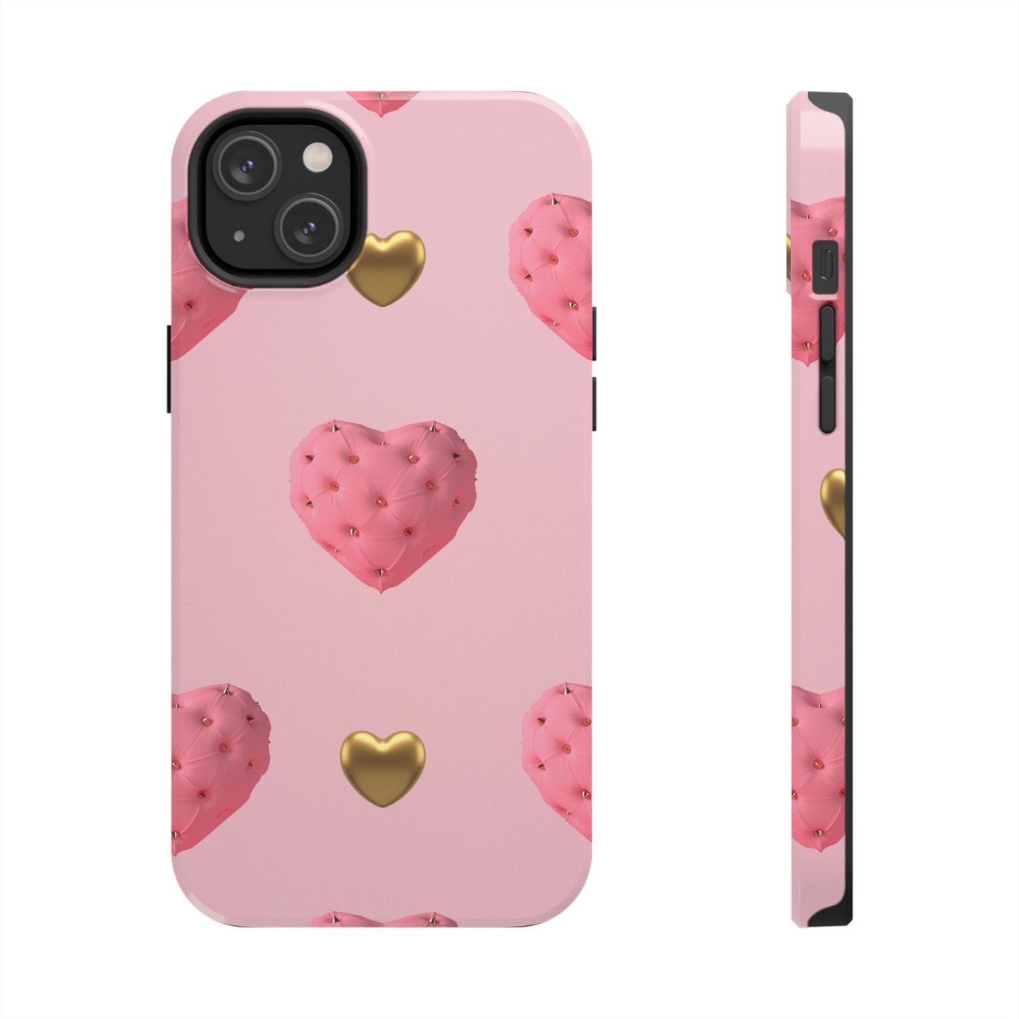 Heart of Gold Pink Phone Case