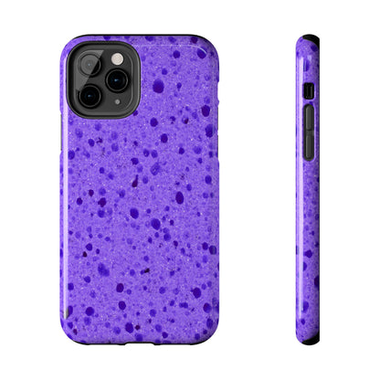 Purple Sponge Phone Case