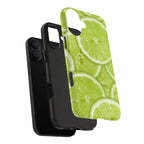 Green Citrus Lime Phone Case (Apple & Android) - Pink Sweetheart