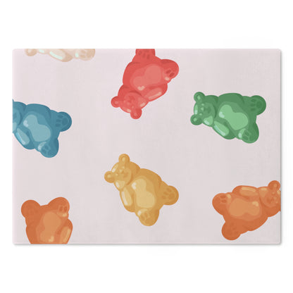 Gummy Bear Glass Cutting Board