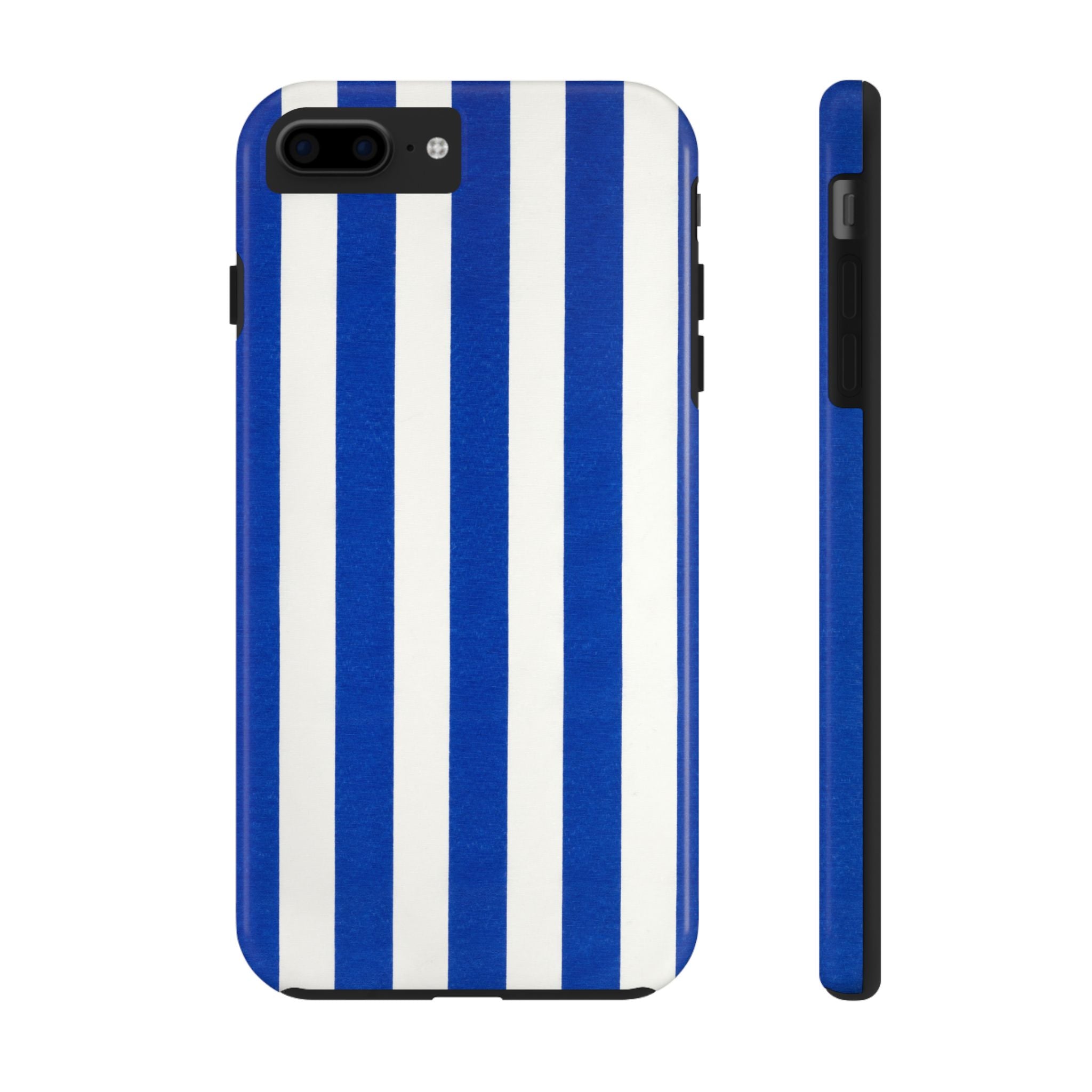 Blue & White Stripes Phone Case (Apple & Android)