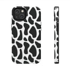 Spotted Animal Print Phone Case (Apple & Android) - Pink Sweetheart