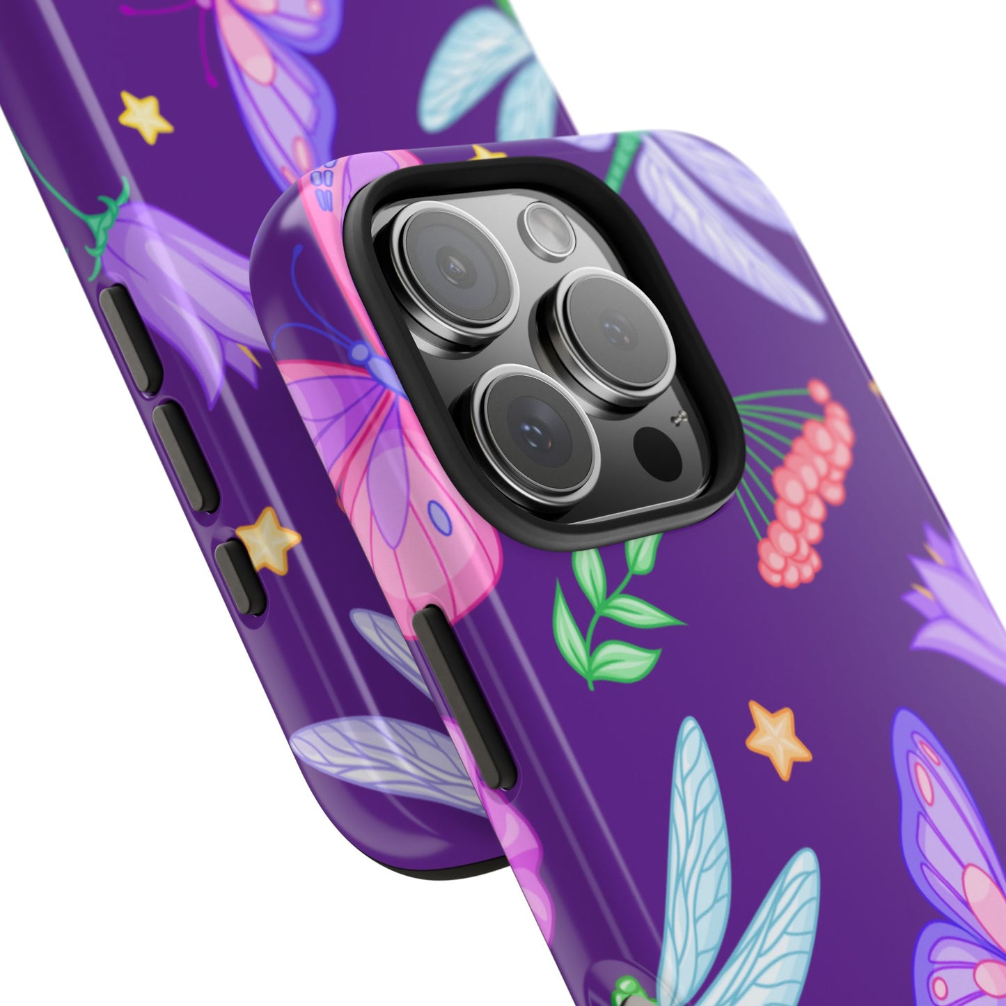 Purple Majestic Butterfly Phone Case