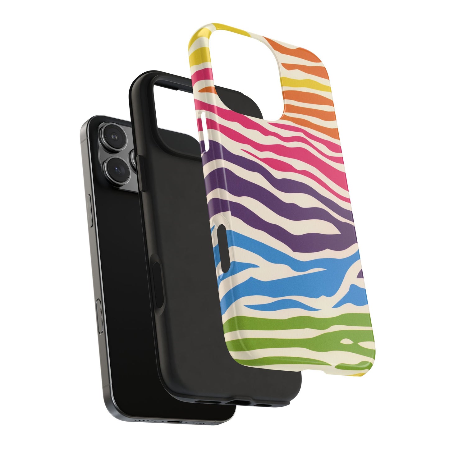 Rainbow Zebra Phone Case