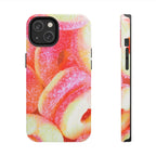 Sour Peach Ringz Phone Case (Apple & Android) - Pink Sweetheart
