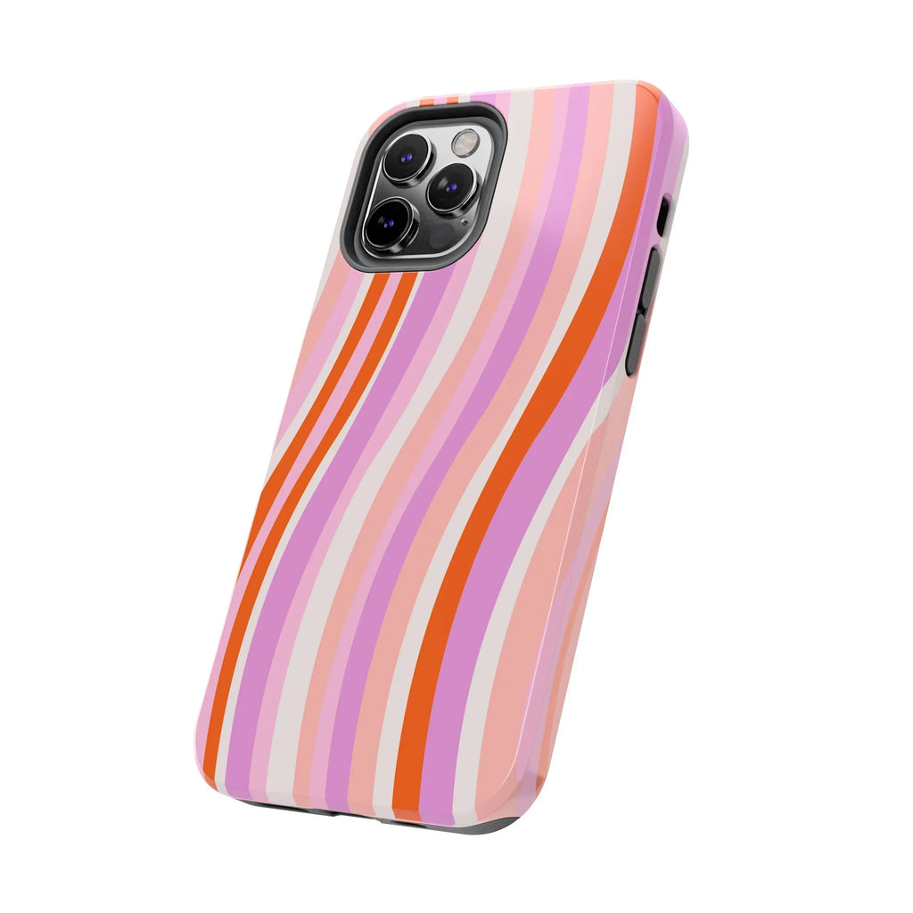 Wave Nostalgia Phone Case (Apple & Android) - Pink Sweetheart