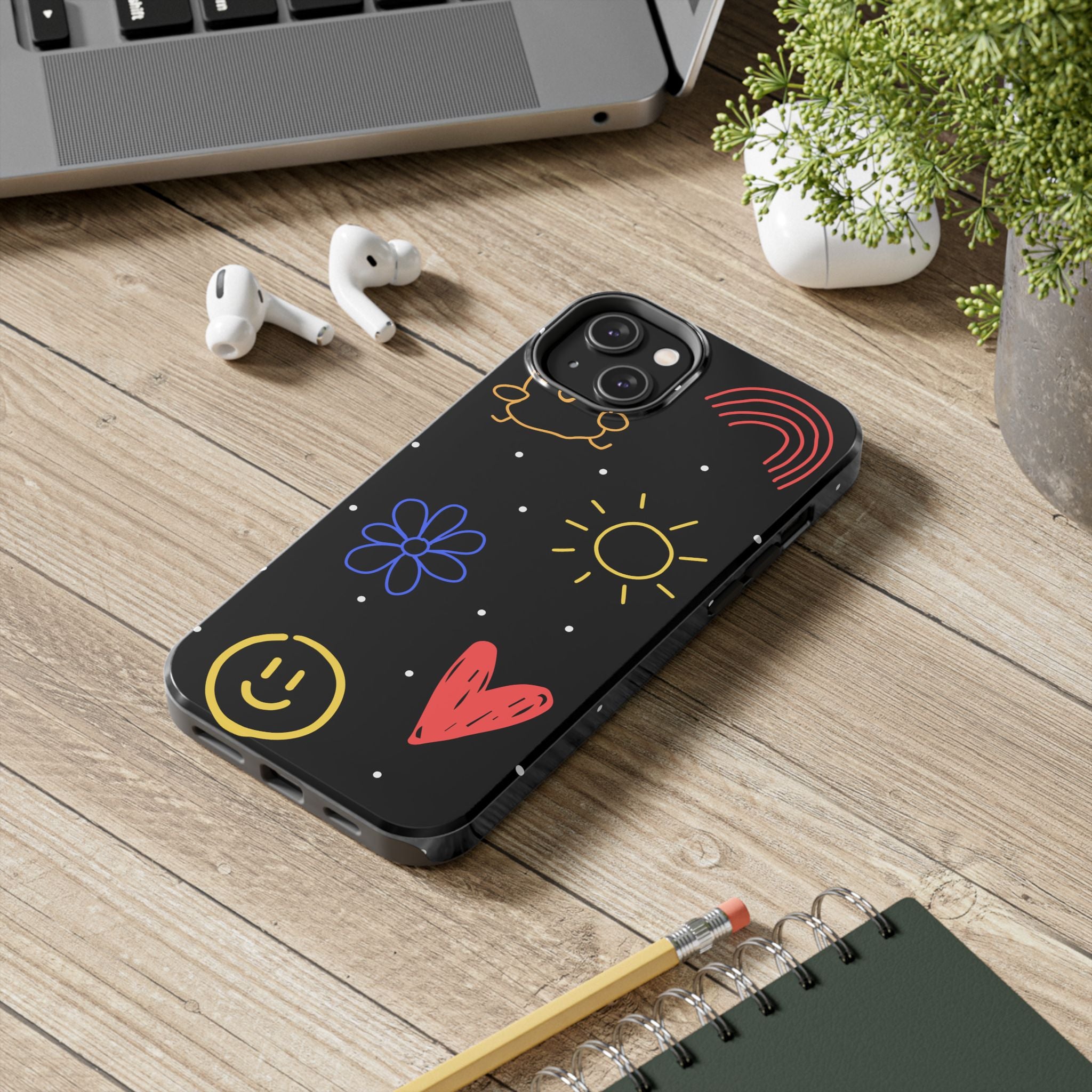 Draw Scribble Doodle Phone Case (Apple & Android)