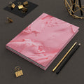 Pink Frosting Hardcover Matte Journal - Pink Sweetheart