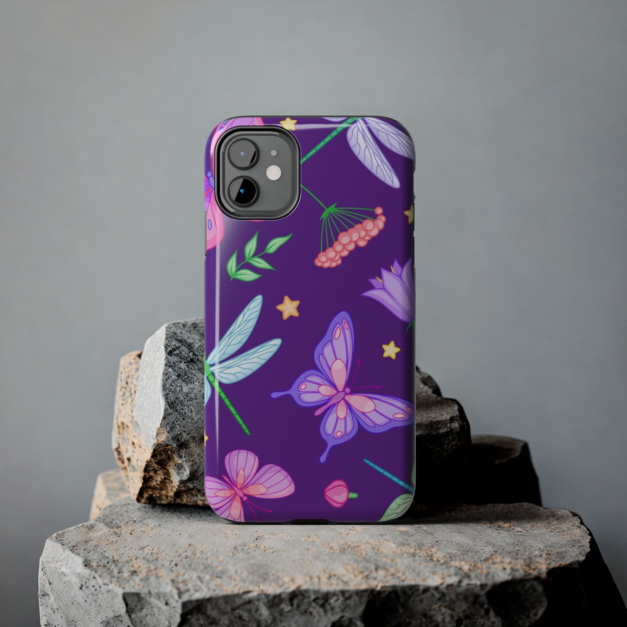 Purple Majestic Butterfly Phone Case (Apple & Android)