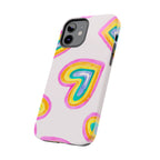 Rainbow Hearts Phone Case (Apple & Android)