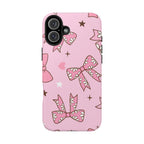Pretty Pink Bows Phone Case (Apple & Android) - Pink Sweetheart