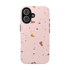 Pink Terrazzo Phone Case (Apple & Android) - Pink Sweetheart