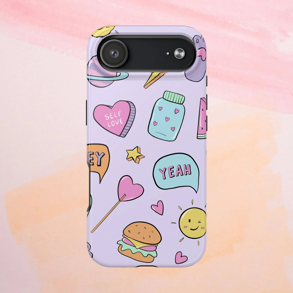 Kawaii Cute Collection Phone Case (Apple & Android) - Pink Sweetheart