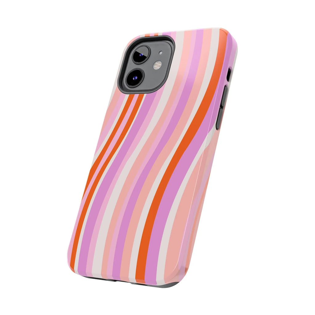 Wave Nostalgia Phone Case (Apple & Android) - Pink Sweetheart