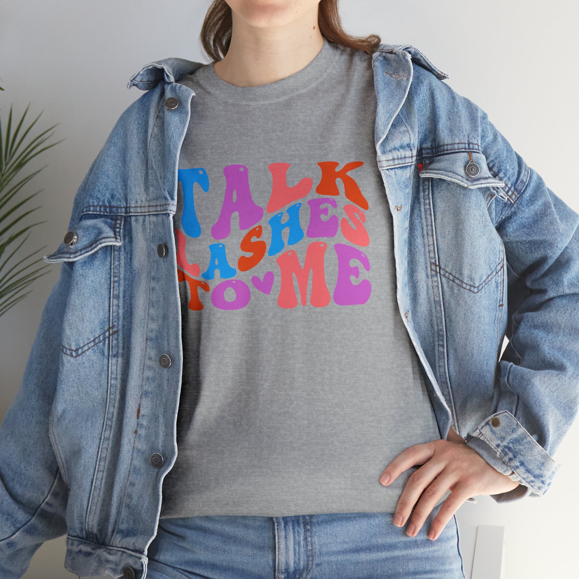 Talk Lashes to Me Cotton Tee