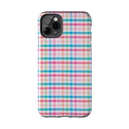 Checked Pattern Phone Case