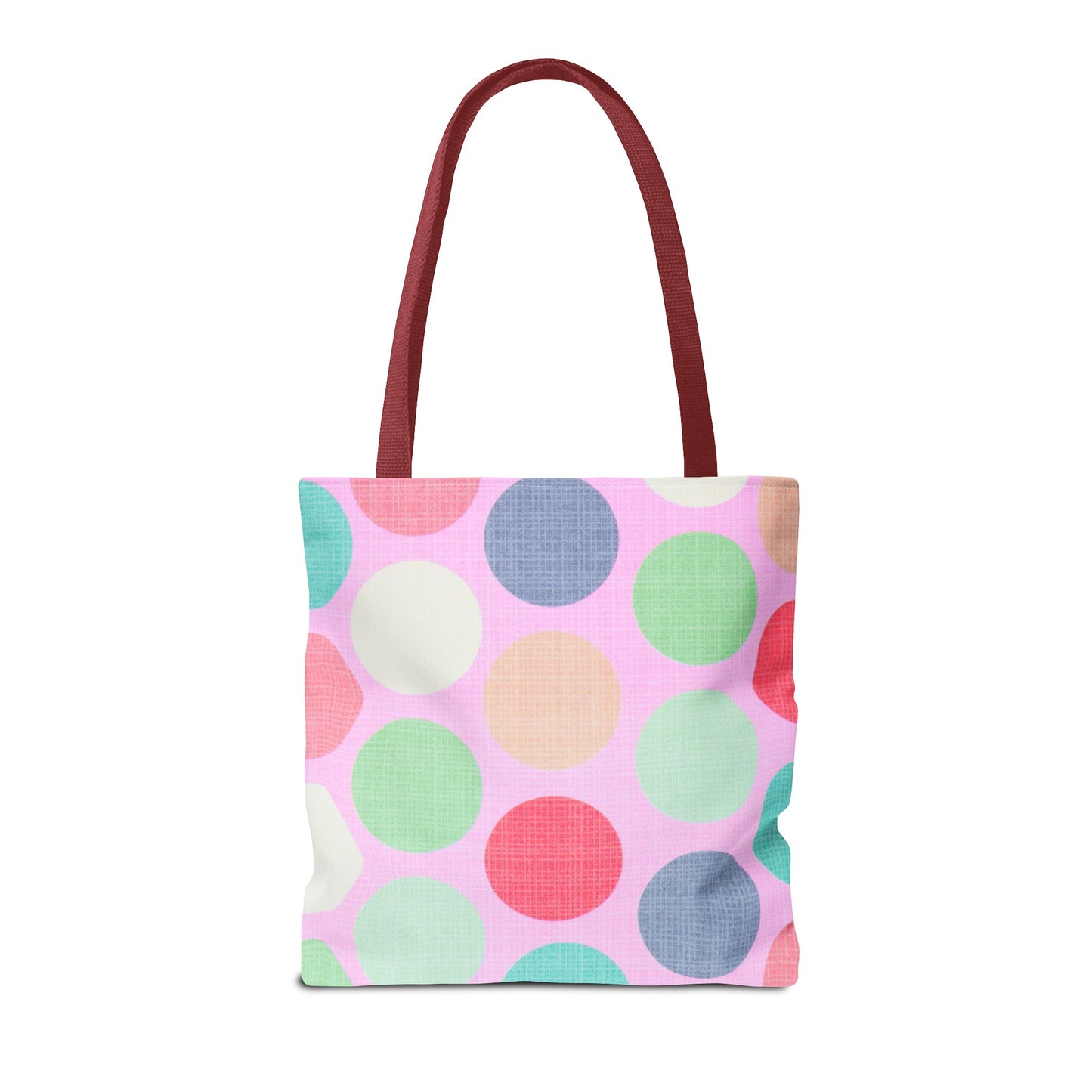 Sweet Candy Polka Dots Tote Bag