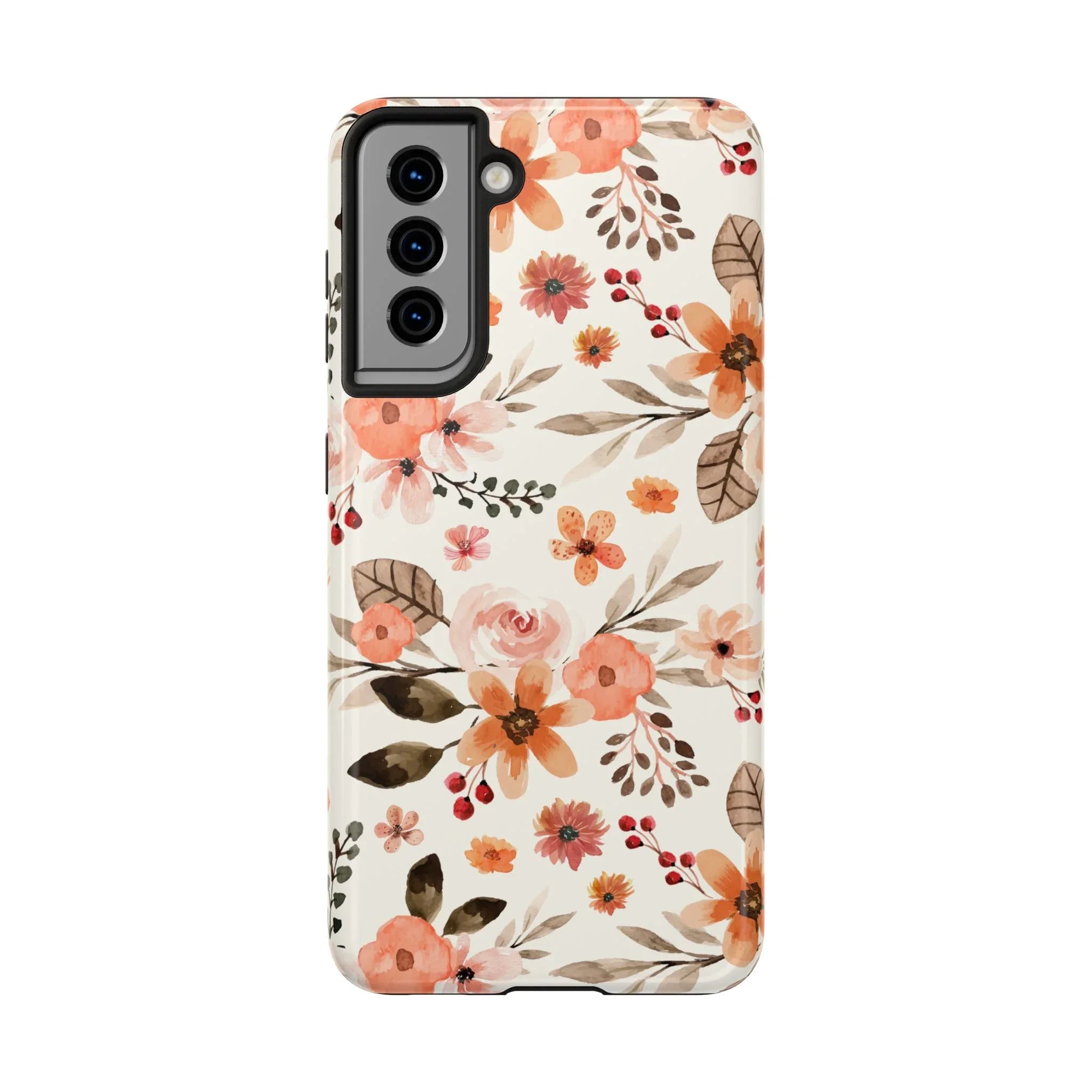 Timeless Vintage Florals Phone Case (Apple & Android) - Pink Sweetheart
