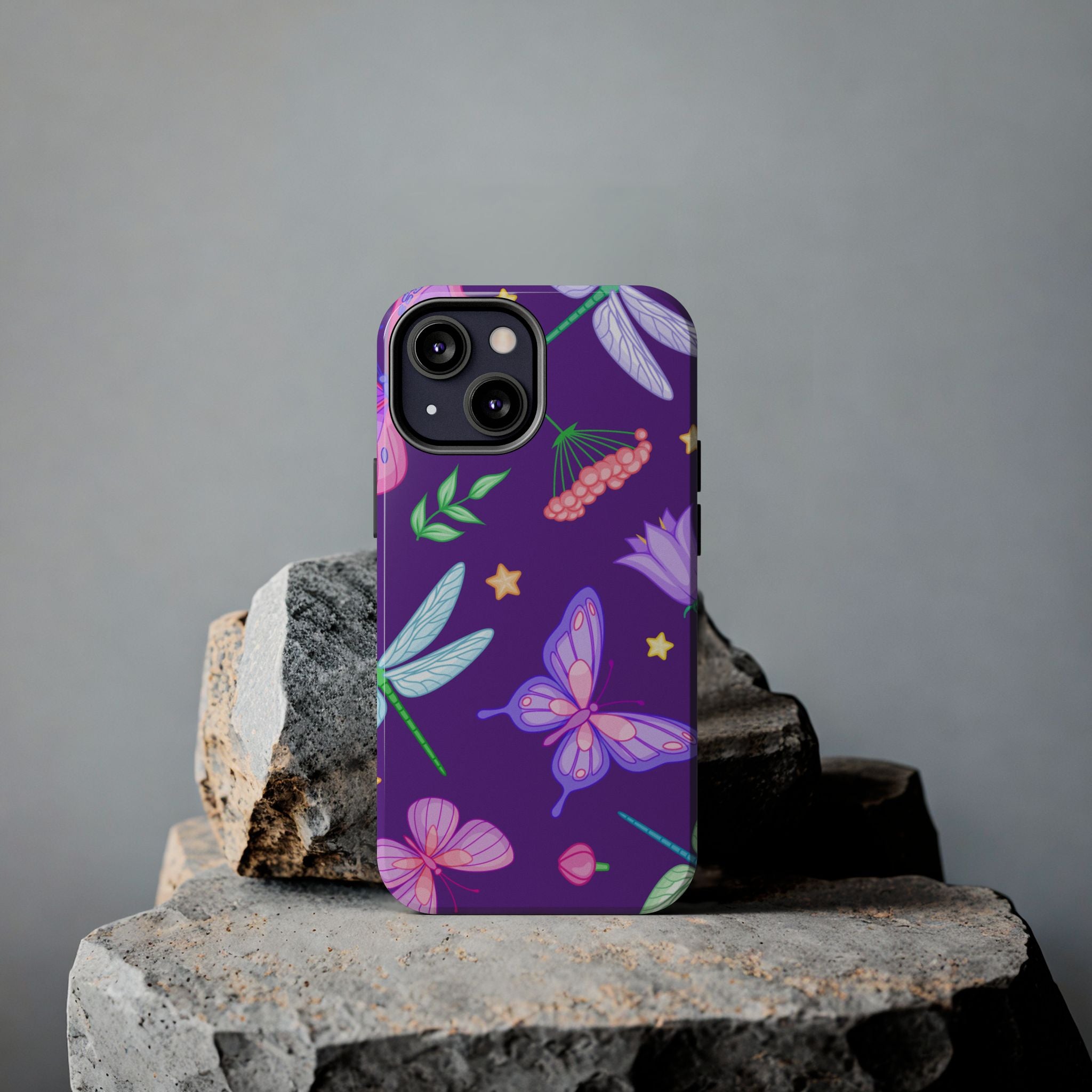 Purple Majestic Butterfly Phone Case (Apple & Android)