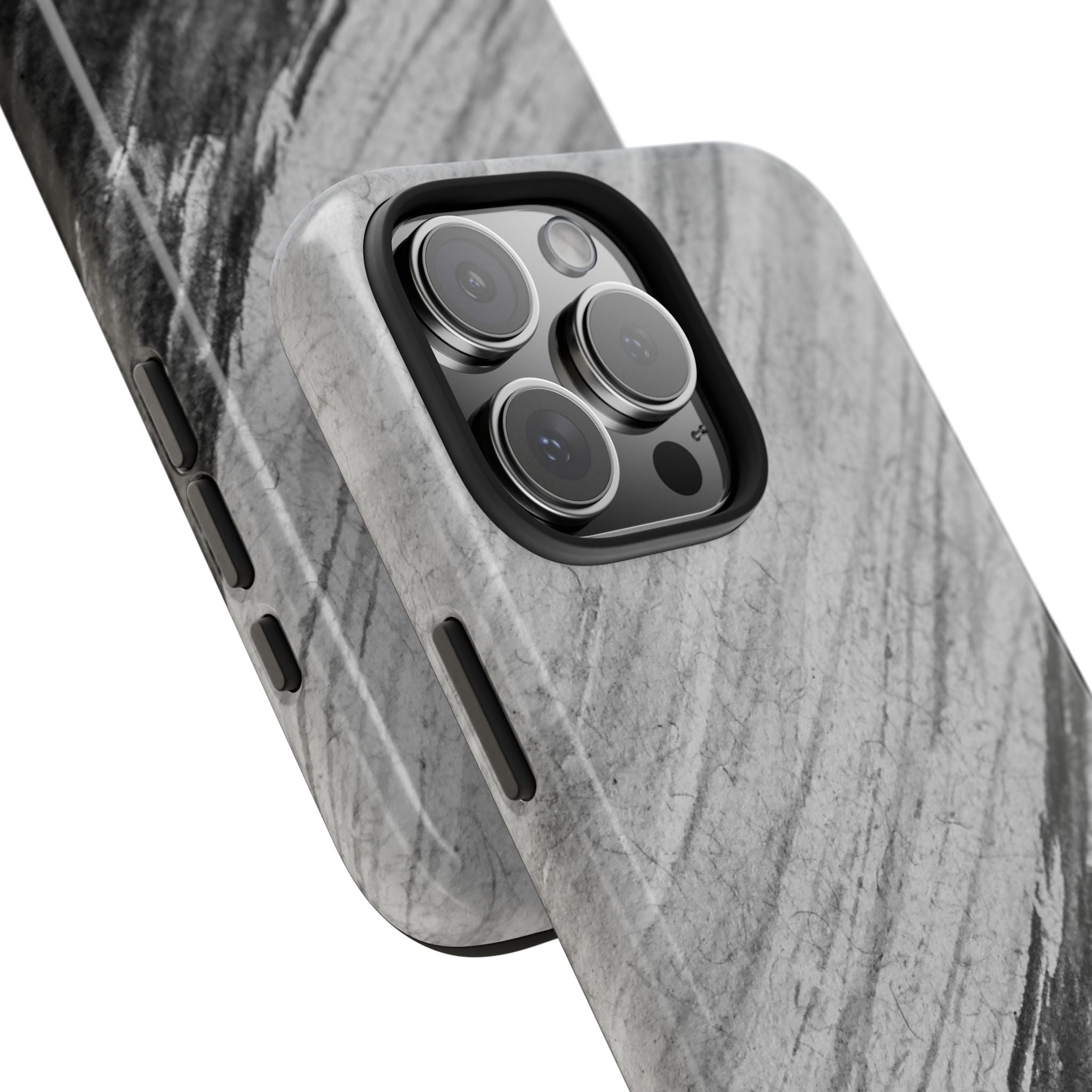Black & Gray Phone Case (Apple & Android)