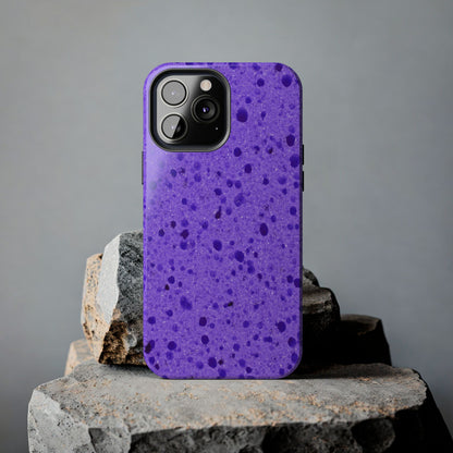 Purple Sponge Phone Case