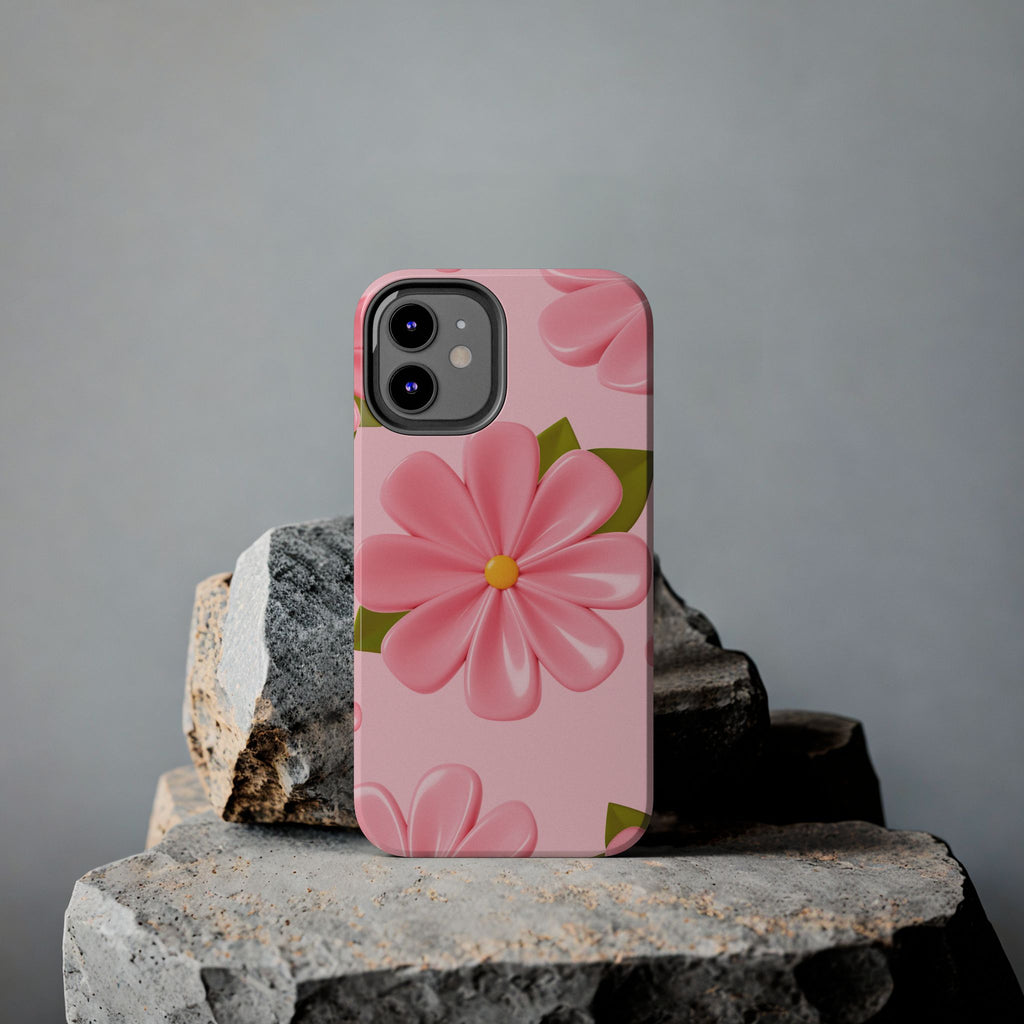 Pink Petal Flower Phone Case (Apple & Android)