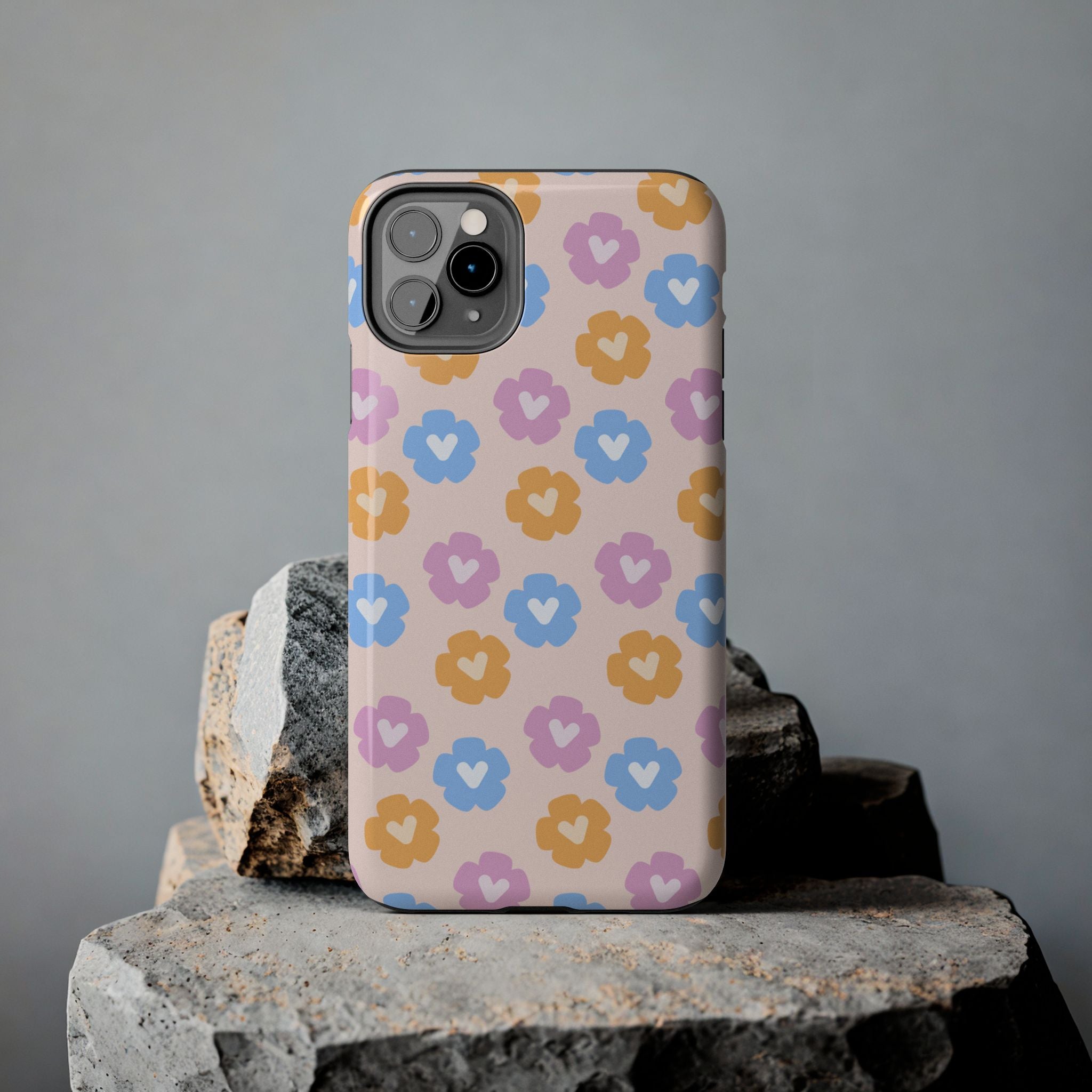 Lovely Pastel Flowers Phone (Apple & Android)