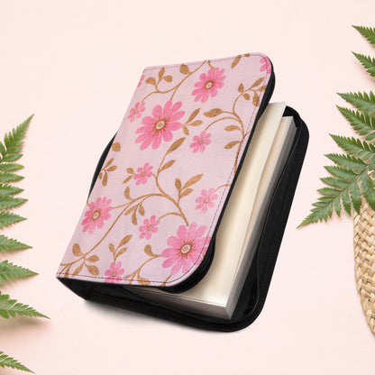 Vintage Pink Floral Book Cover