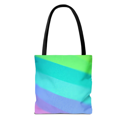 Blurred Rainbow Sectrum Tote Bag