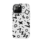 Abstract Memphis Pattern Phone Case (Apple & Android)