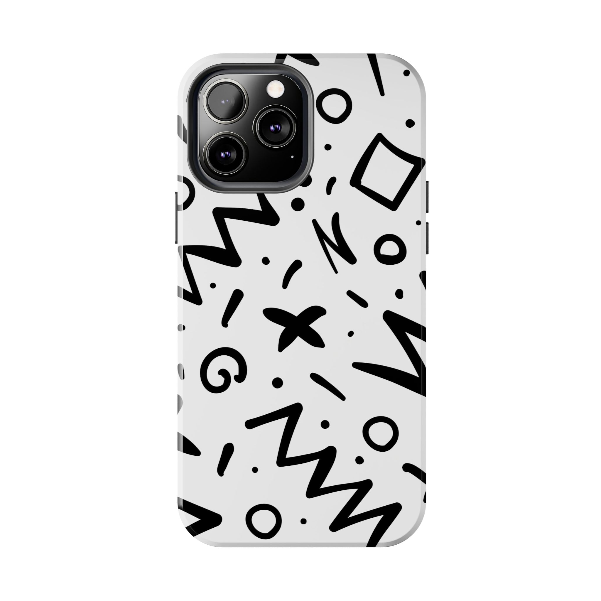 Abstract Memphis Pattern Phone Case (Apple & Android)