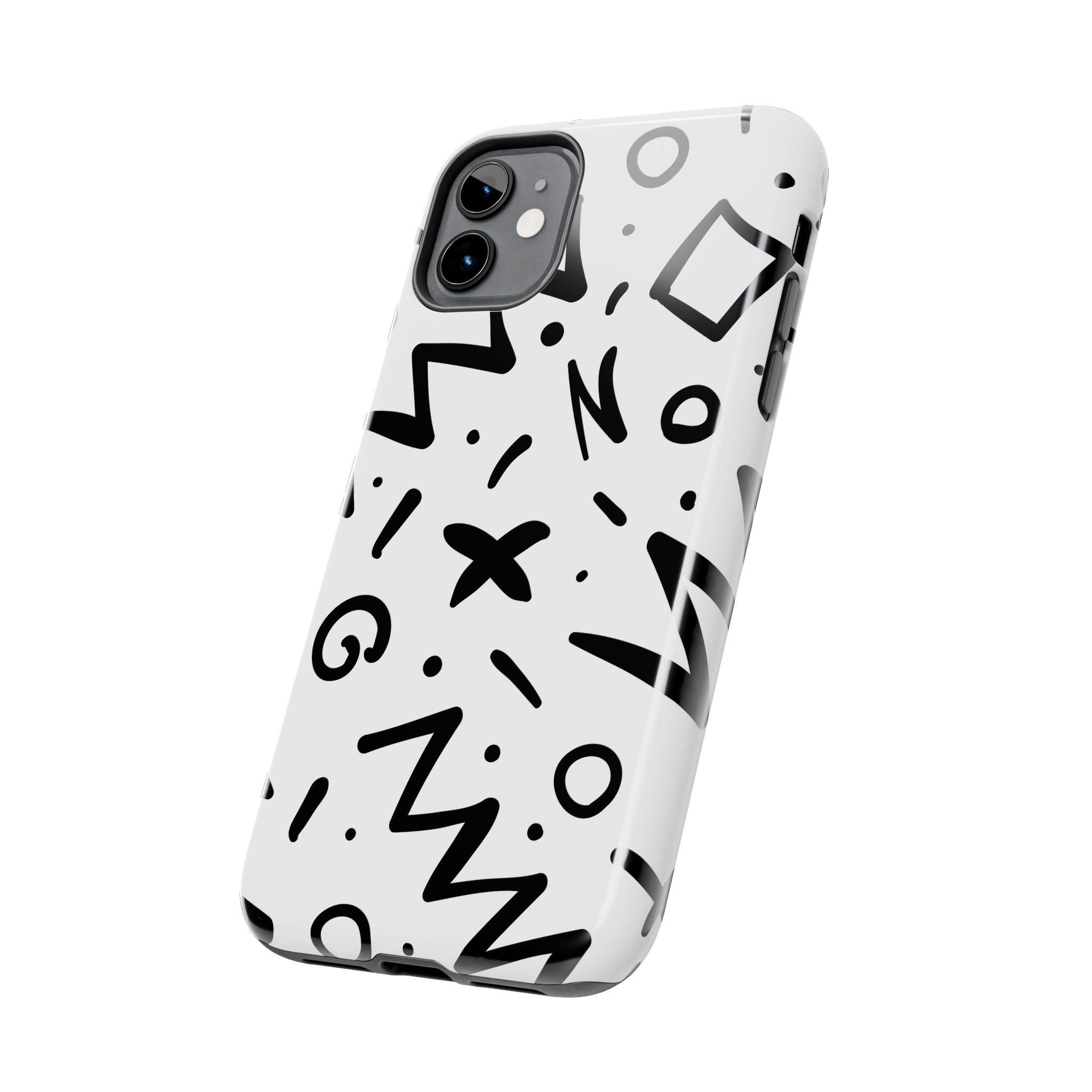 Abstract Memphis Pattern Phone Case (Apple & Android)
