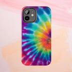 Groovy Tie Dye Phone Case (Apple & Android) - Pink Sweetheart