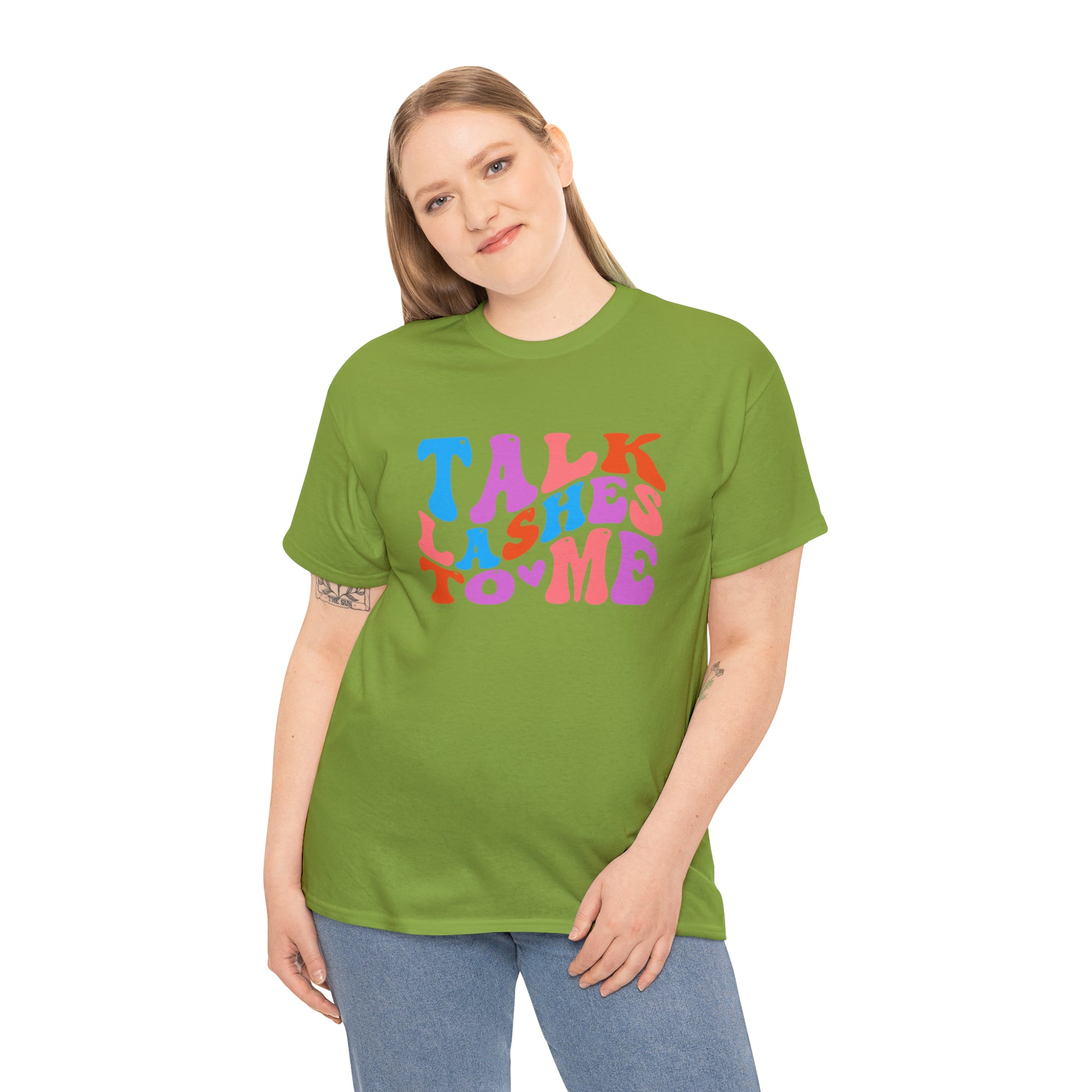 Talk Lashes to Me Cotton Tee