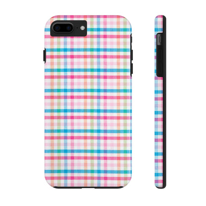 Checked Pattern Phone Case