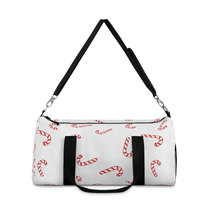 Peppermint Candy Canes Duffel Bag