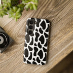 Spotted Animal Print Phone Case (Apple & Android) - Pink Sweetheart